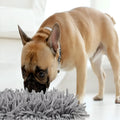 Grey polyester dog sniffing pad measuring 30x45cm for indoor sniffing activity