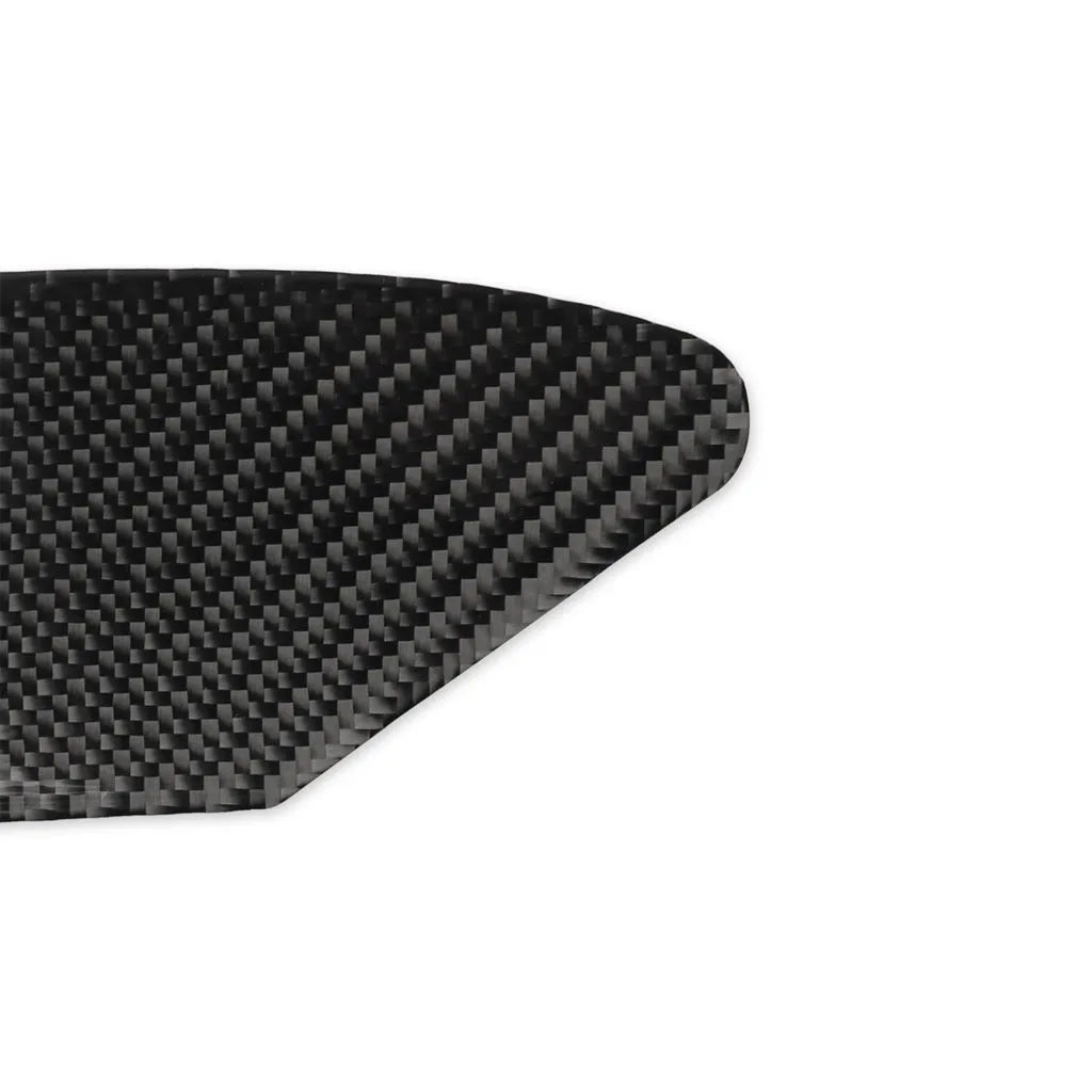 Carbon fibre texture decorative sticker for vehicle USB charging port panel with 3M adhesive backing