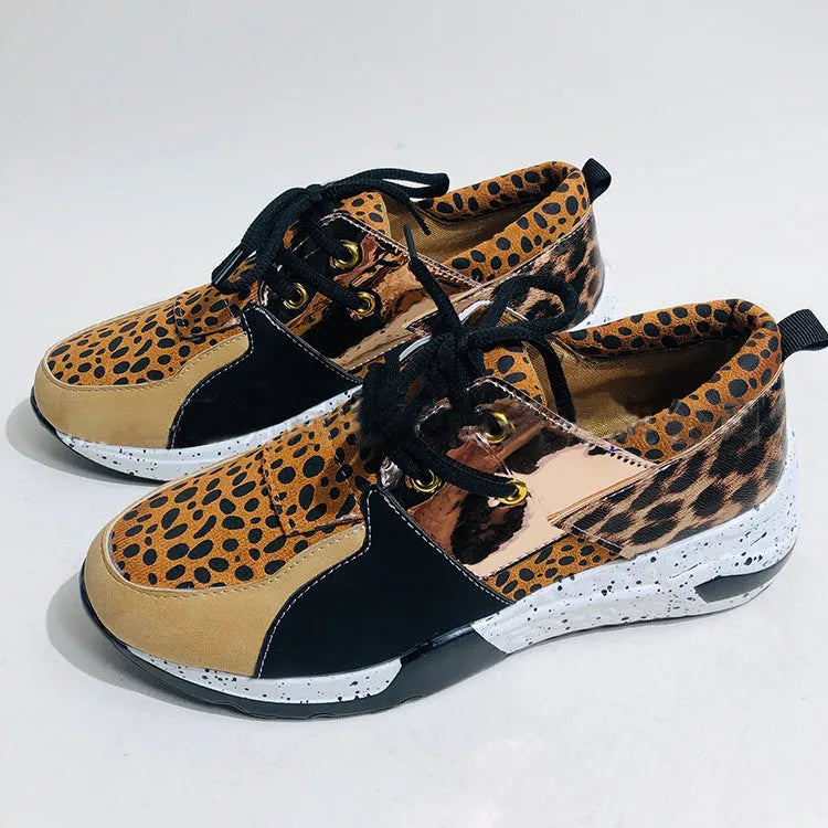 Women's lightweight casual sneakers with suede upper and wedge heel in multiple colours.