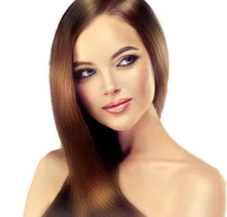 Plant aromatic soft luster mild hair colour cream tubes in shades of chestnut brown, dark brown, wine red and maroon.