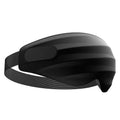 3D three-dimensional shading eye mask in black nylon polyurethane for sleep and eye fatigue relief