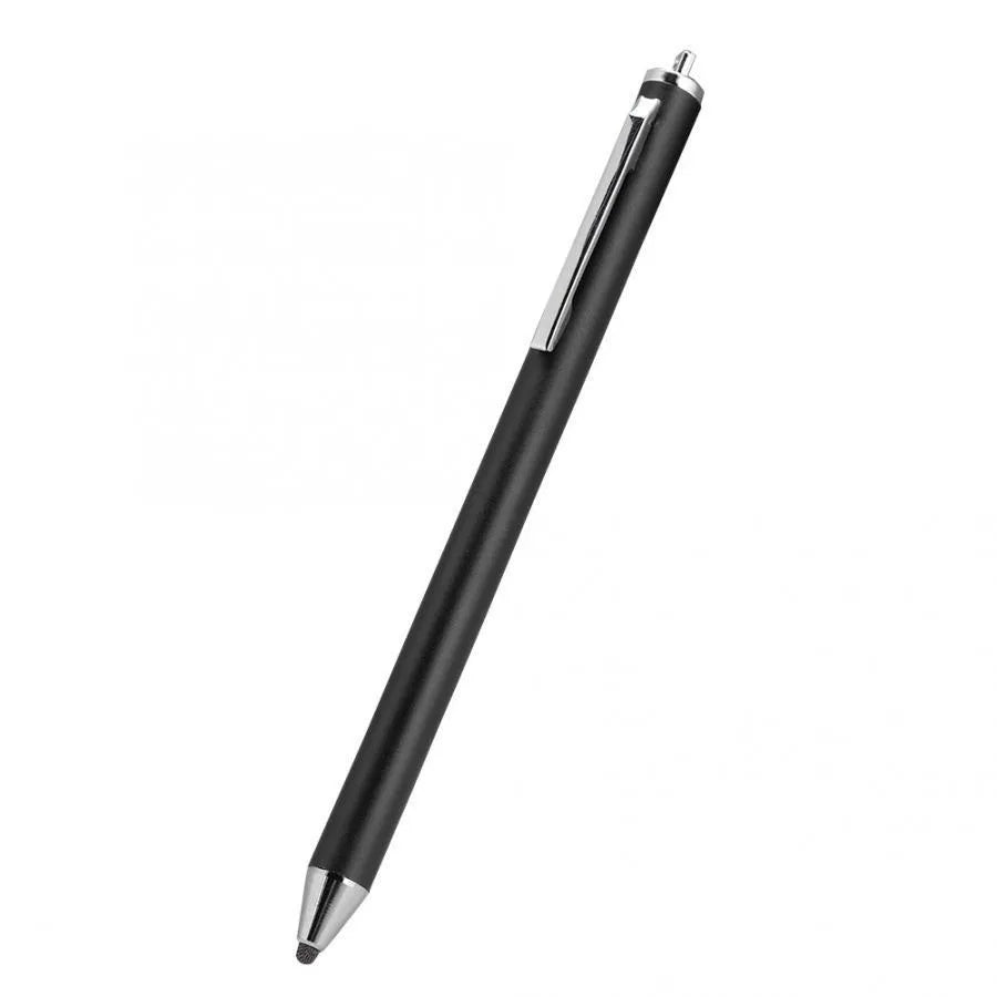Fine head metal stylus for touch screens in black silver red sky blue gold pink and gray colors