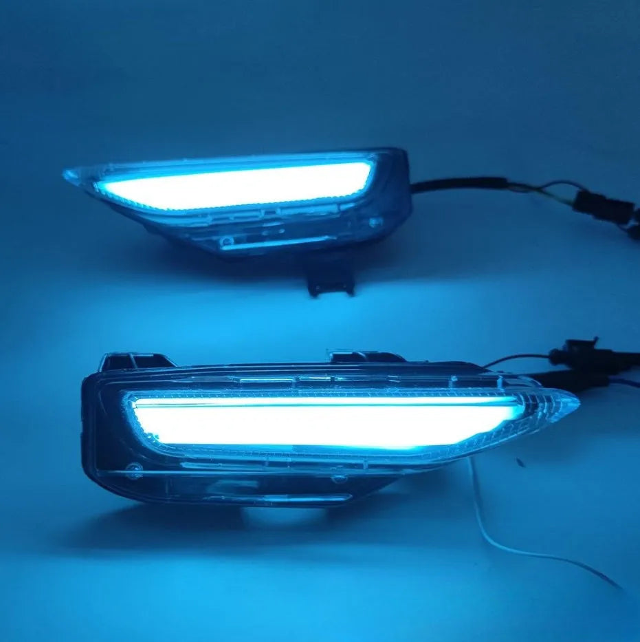 Infiniti Q50 Q50L Q70 front bumper LED daytime running and turn signal light replacement unit