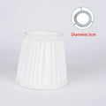 Purple Wheat fabric lampshade for crystal chandeliers in dark blue bubble pattern