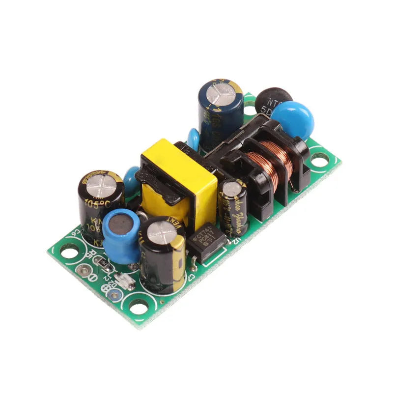 YS U5S metal-cased switching power supply module for AC to 5V DC conversion.