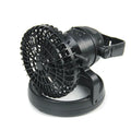 Black multifunctional 18LED camping fan light with dial switch, 167 x 184 mm ABS body