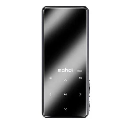 Student sports screen MP3 player in black, silver, blue, or red with 2.4-inch touchscreen display