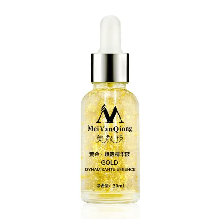 30ml 24K gold day cream jar for face and neck with collagen, hyaluronic acid and ginseng extract