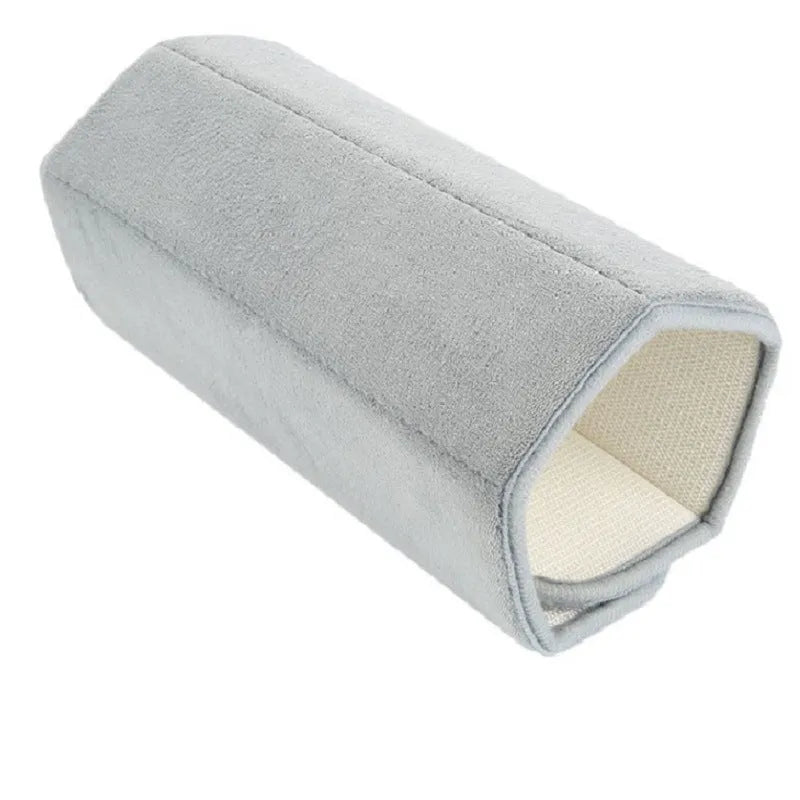 Memory cotton carpet with coral fleece surface, non-slip latex bottom, beige colour, 40x60cm size on bathroom floor
