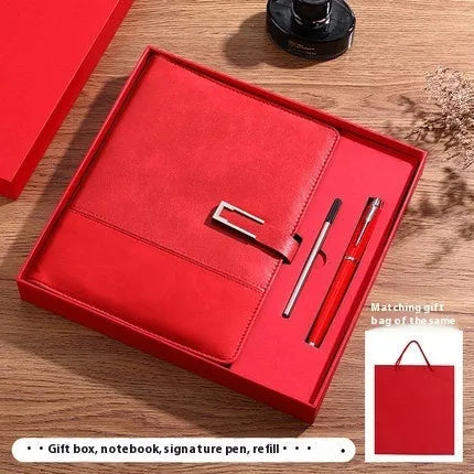 A5 soft leather notebook in multiple colours with wood-free paper pages
