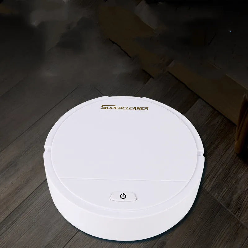 Smart robot vacuum cleaner in black, red or white colours for 70-90 square metre homes