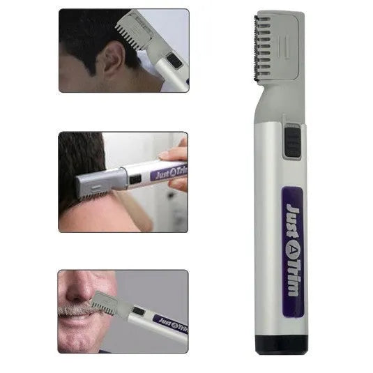 RX-128 grey cordless hair clipper 17.5cm compact size PP material for home grooming