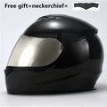 Creative Simple winter warm helmet with ABS shell and EPS buffer, subblack tea mirror finish, side view