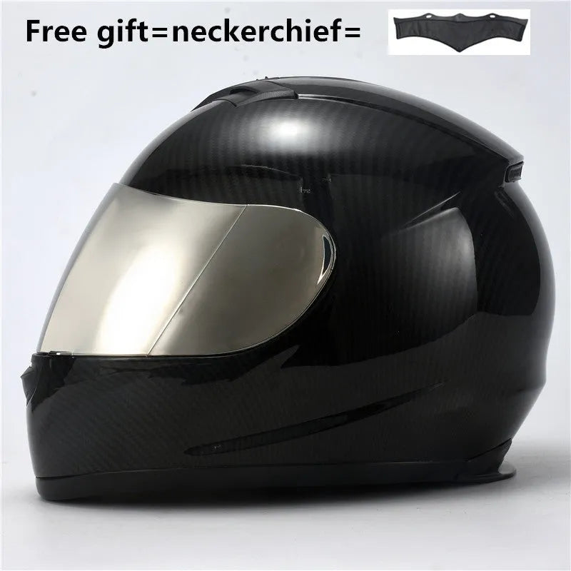 Creative Simple winter warm helmet with ABS shell and EPS buffer, subblack tea mirror finish, side view