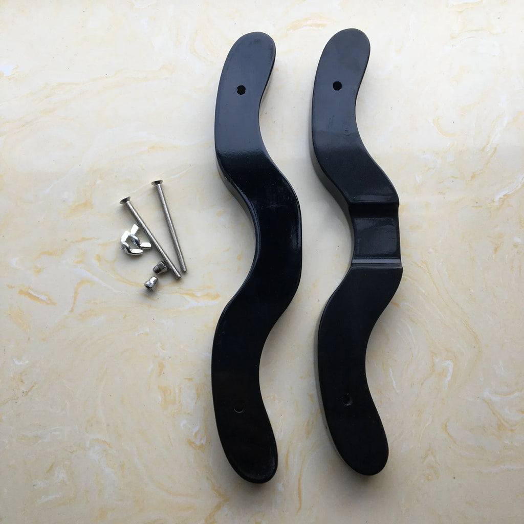 Creative Household wooden clip toy in wood colour and black finish