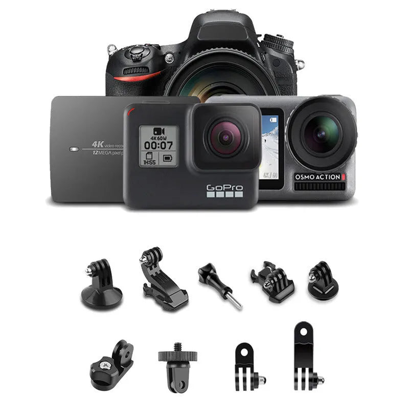 Black Bluetooth selfie stick extended with smartphone mounted, wireless remote control visible