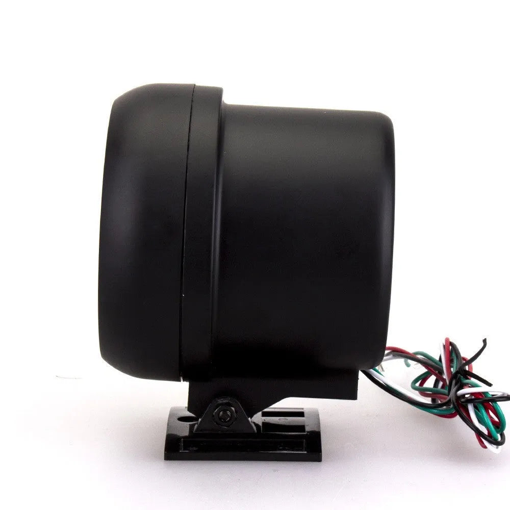 Automotive blue light pointer tachometer with digital RPM display for 0-8000 engine speed monitoring