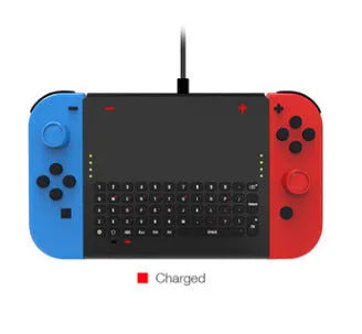 Black felt pouch case for Nintendo Switch showing game card slots and double-layer storage design
