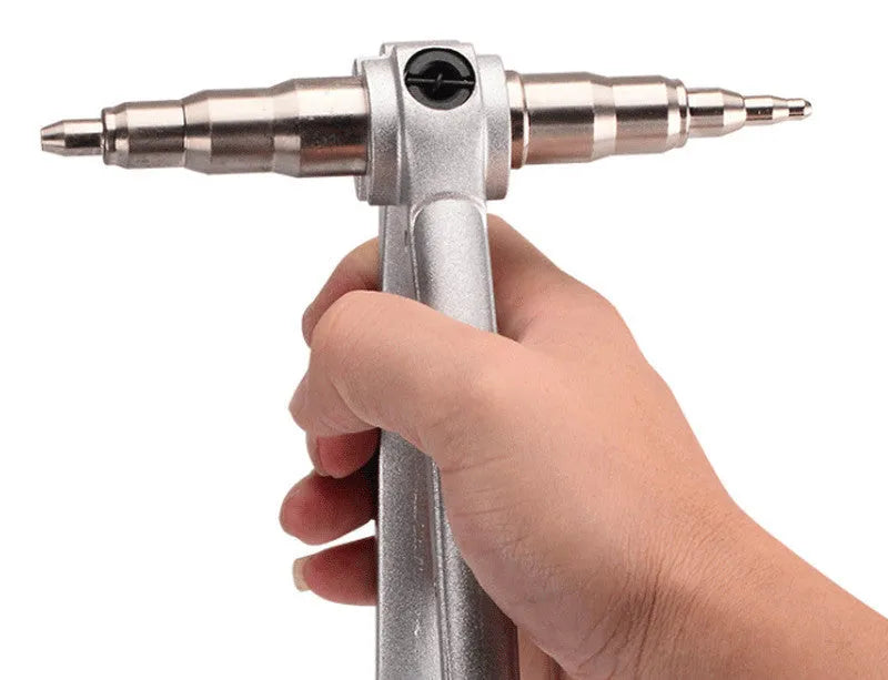 PR 02-008 manual tube expander tool in black or silver for 6mm to 22mm copper tubing