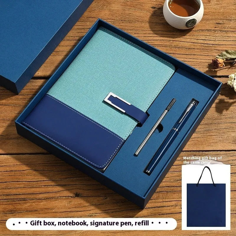 A5 soft leather notebook in multiple colours with wood-free paper pages