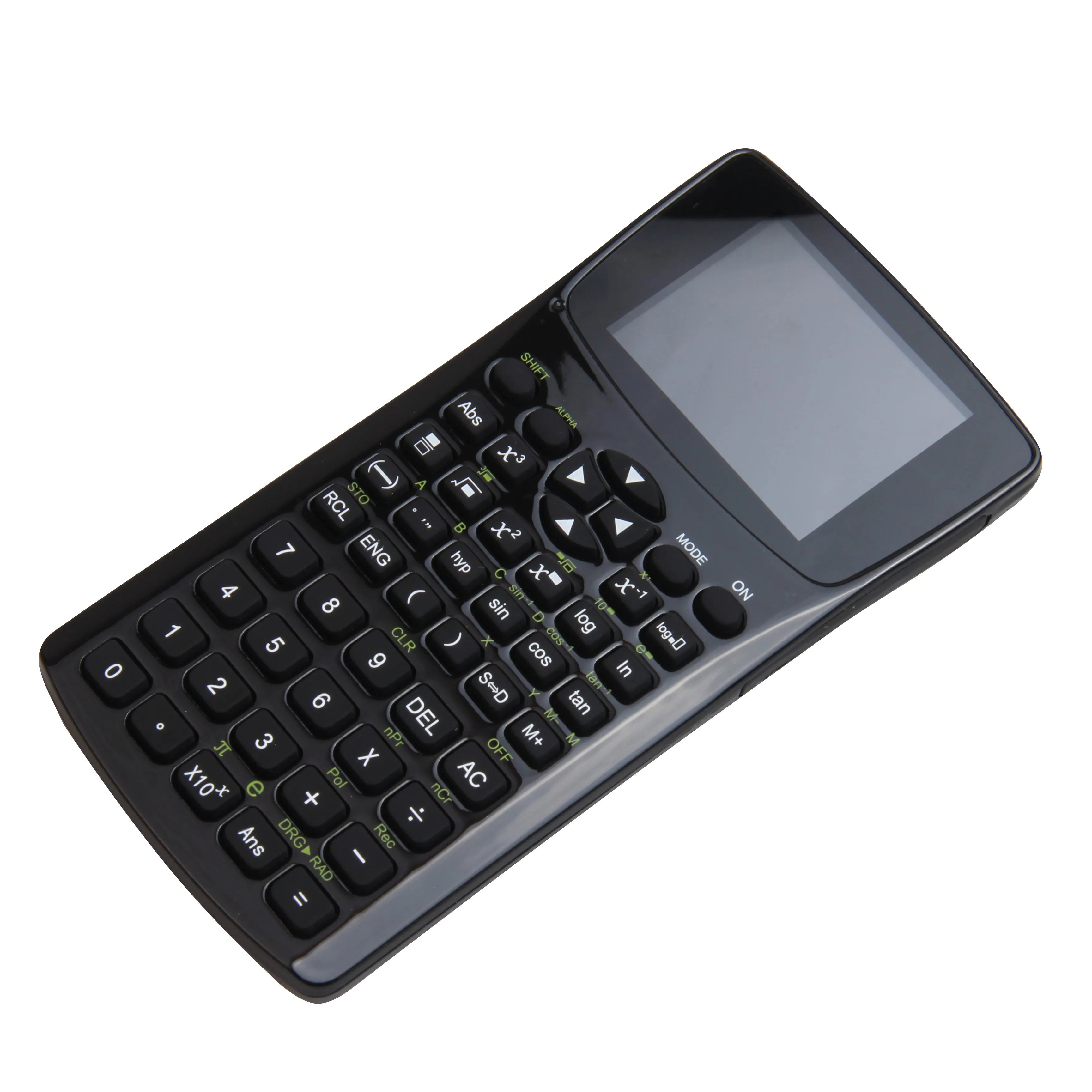 Black multifunctional e-book reader with 2.8cm screen showing multiple language options and media functions