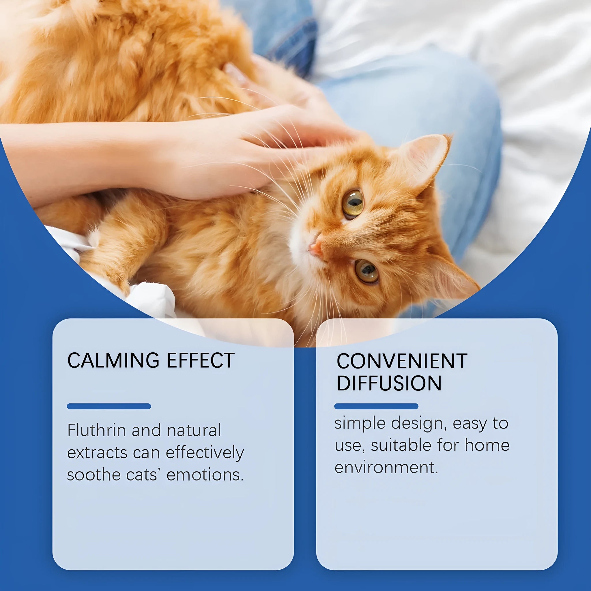 Cat Mood Diffuser Suit 45ml plug-in pet calming aroma diffuser for dogs and cats