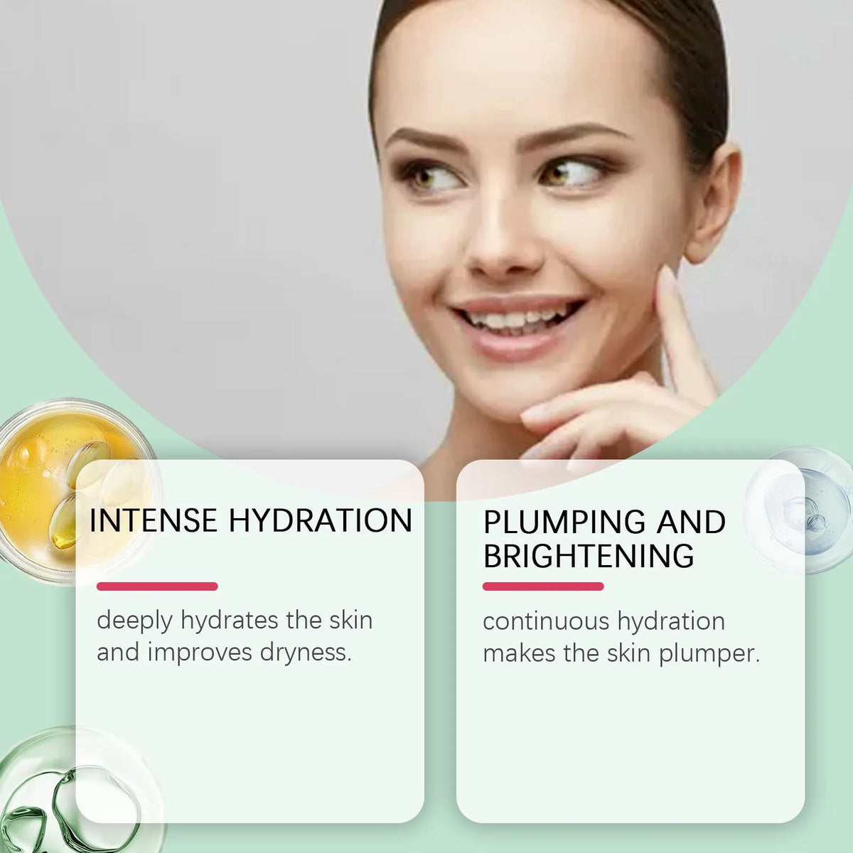 Retinol and hyaluronic acid hydrating facial sheet mask, single or 4-pack.