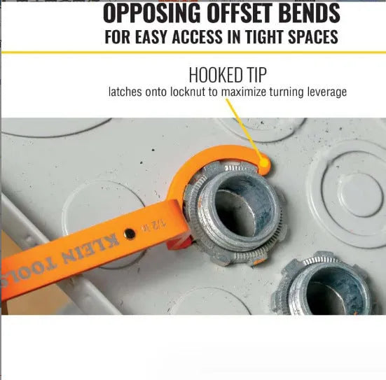 Crescent magnetic suction wrench three-piece set showing orange, grey, and black wrenches with different sizes