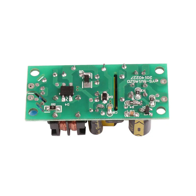 YS U5S metal-cased switching power supply module for AC to 5V DC conversion.