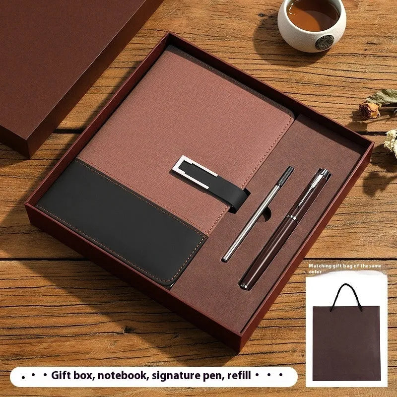 A5 soft leather notebook in multiple colours with wood-free paper pages
