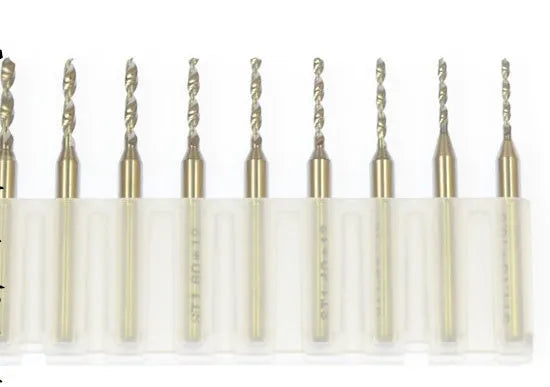 Tungsten carbide micro-engraving bits for industrial precision cutting applications