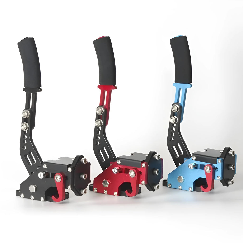 PC linear handbrake for G29 G923 T150 T300 T500 in red, black or blue, single unit with LV material