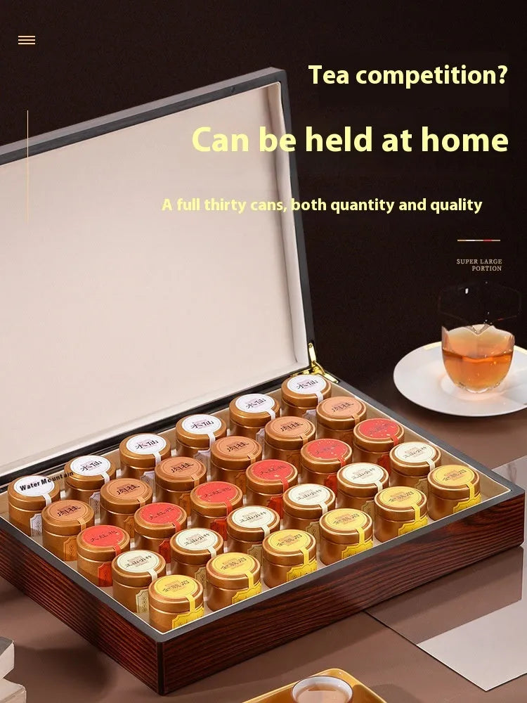 Fragrant Lapsang Souchong Red Tea Gift Box with five combination and White Peony 500g