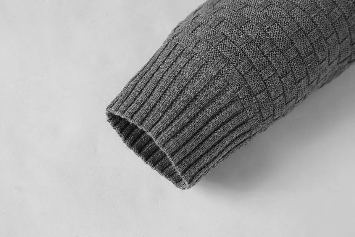 Men's black cotton-polyester hooded sweatshirt on a hanger