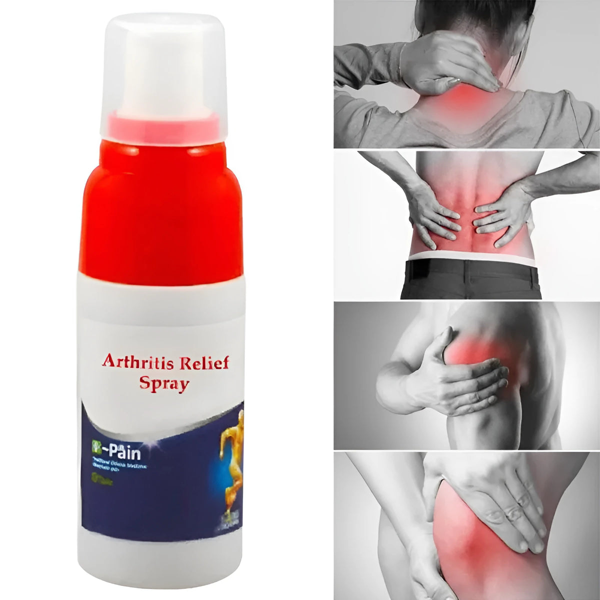 Blue Bones Pain Relief Spray bottle 30ml for rheumatism arthritis and muscle sprain pain relief