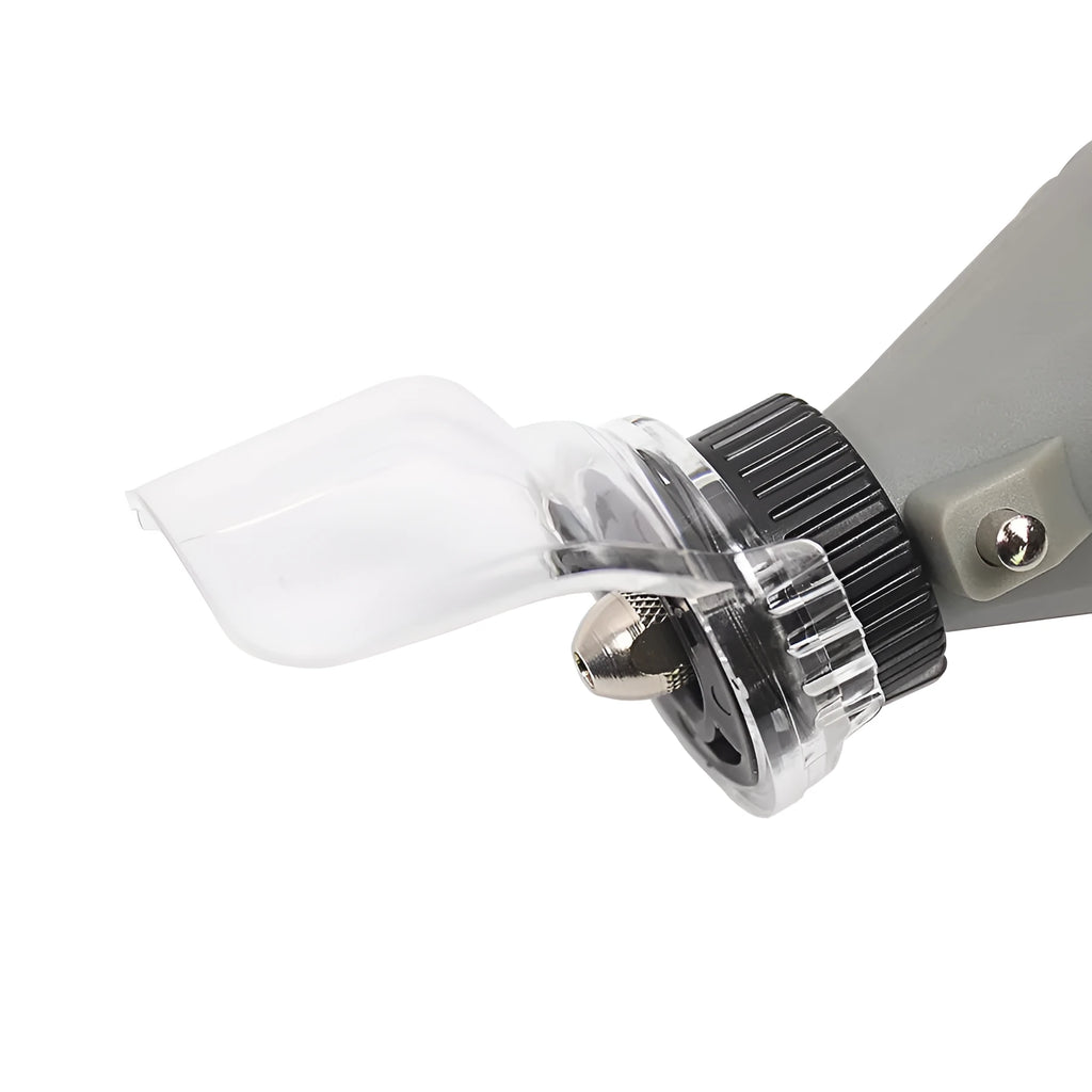 Transparent plastic horn safety cover for Delta electric grinding machine with 17.5-19mm thread port