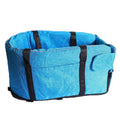 Outdoor cloth dog kennel in blue colour with removable design for easy cleaning.