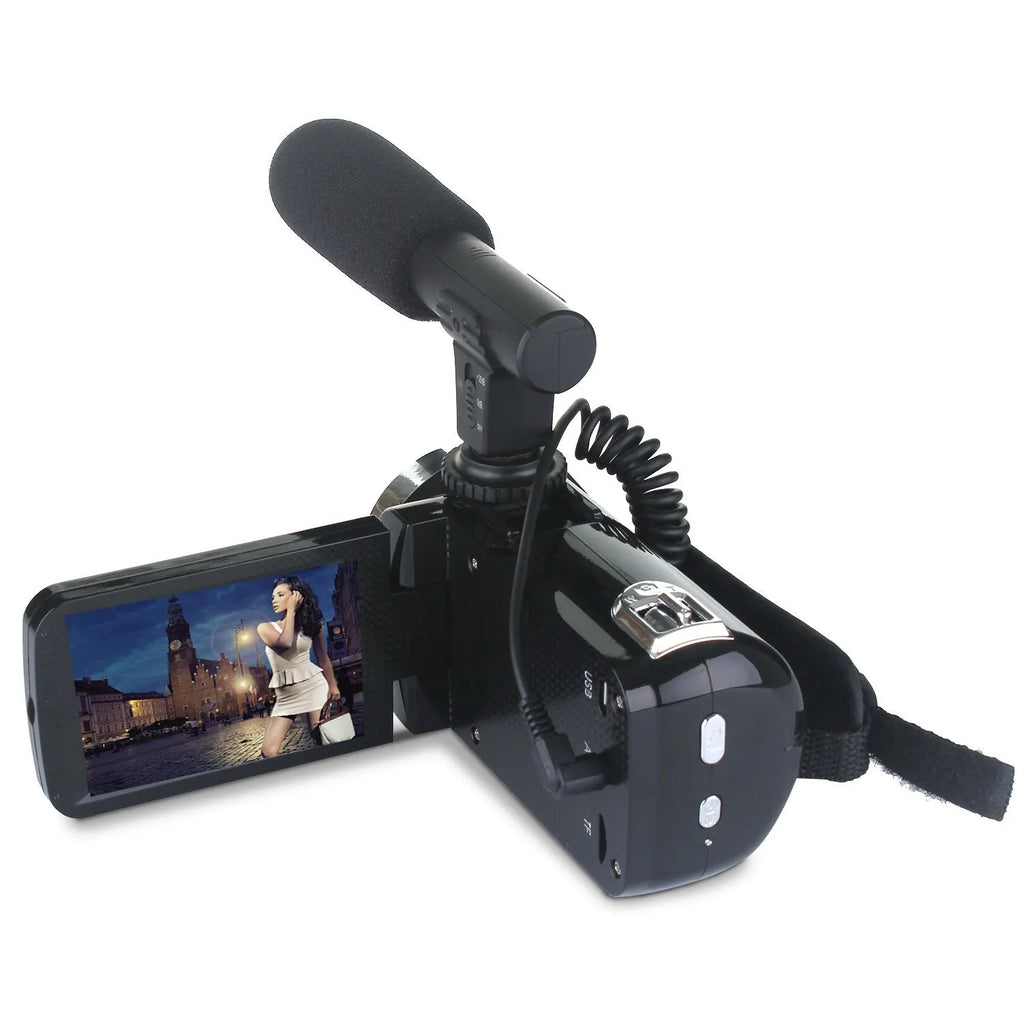 24MP digital camera with 3.0 inch LCD screen, 18x digital zoom, fixed lens