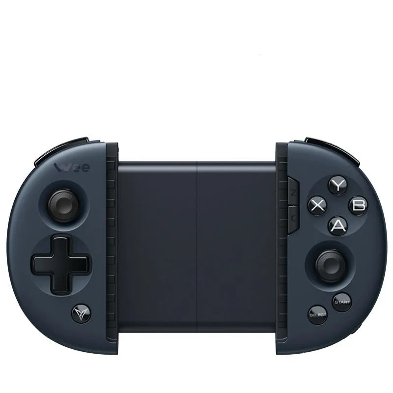Feizhi Wee 2T kart mobile game handle controller in midnight blue colour with USB cable