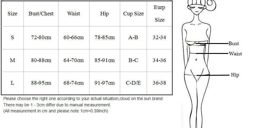 Black women's bikini set with metal ring straps and a backless, high cut leg design
