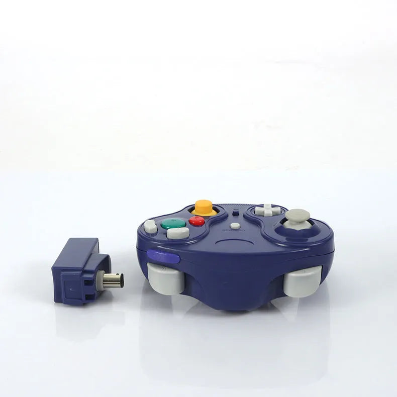 NGC 2.4G wireless game controller for Nintendo Wii and GameCube in assorted colours