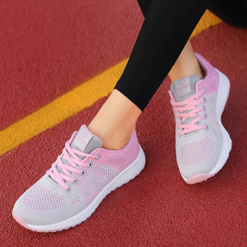 Women's high-top casual shoes with flat board shoe tide design and cross bind belt detailing