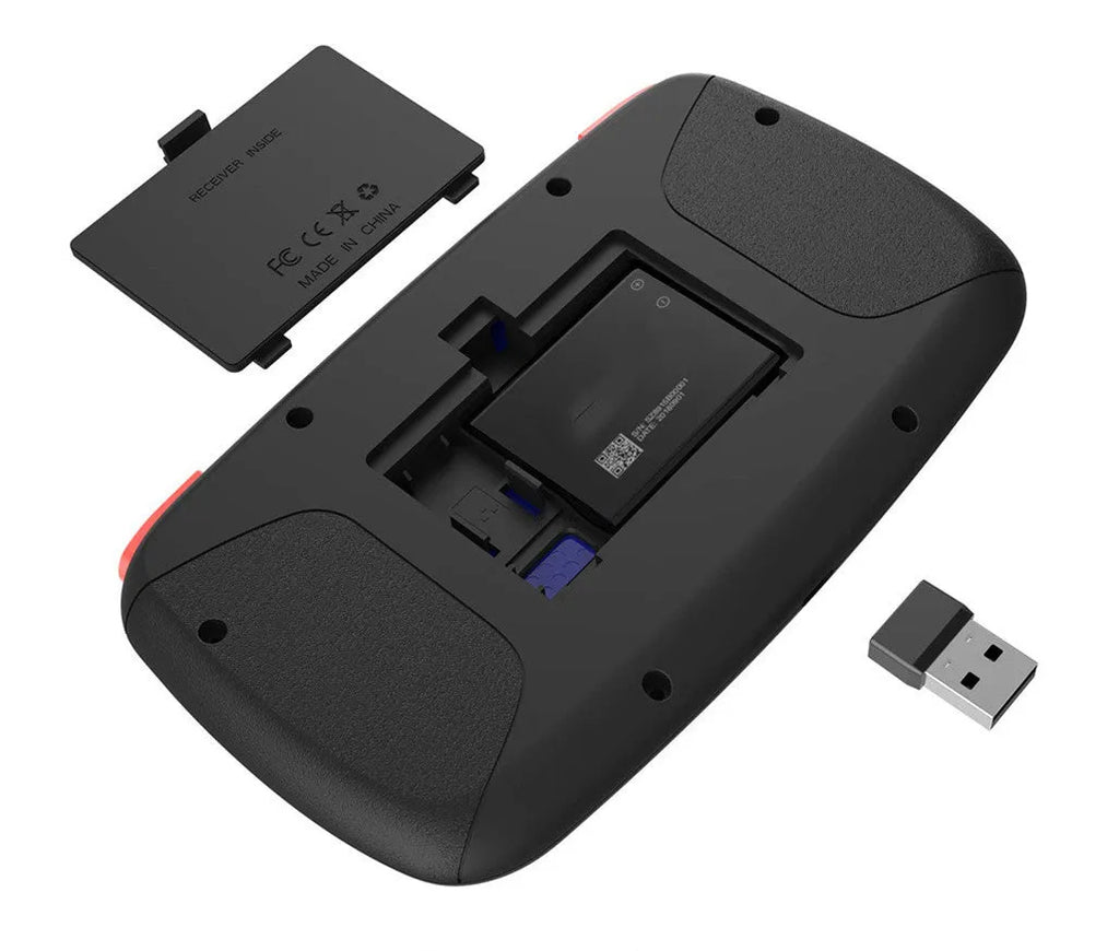 Dual mode Bluetooth 2.4G wireless mini keyboard for mobile phone and notebook - black compact design