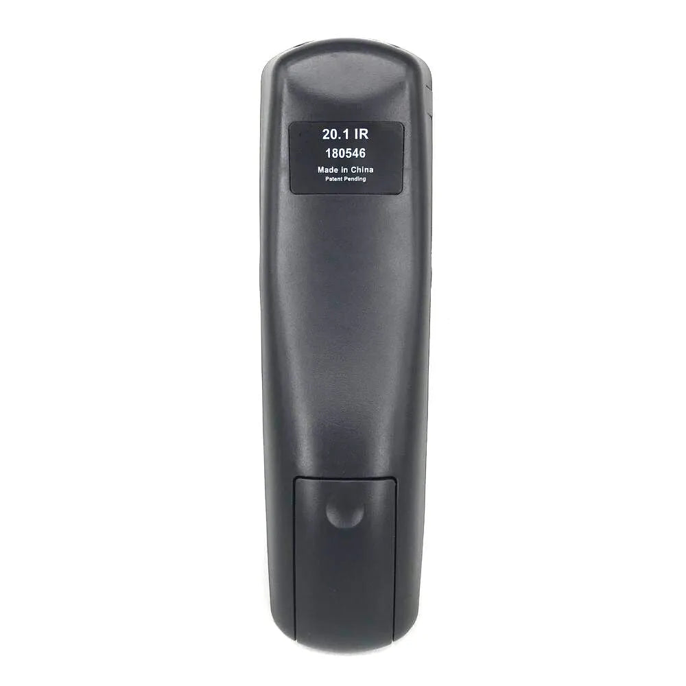 Black universal remote control for DISH Network satellite television receivers