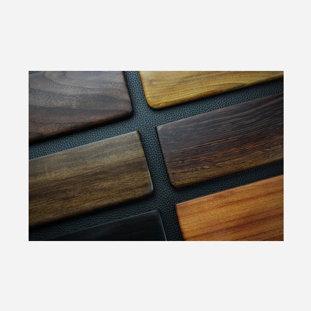 Black walnut solid wood hand rest for mechanical keyboard 300mm wrist support