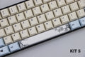 Single PBT plastic spacebar keycap for mechanical keyboards in a choice of colours with an outlined Cherry legend.