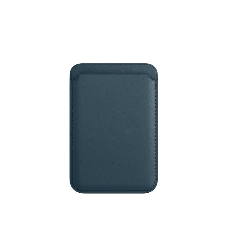 PU leather MagSafe magnetic card holder case for iPhone in multiple colours
