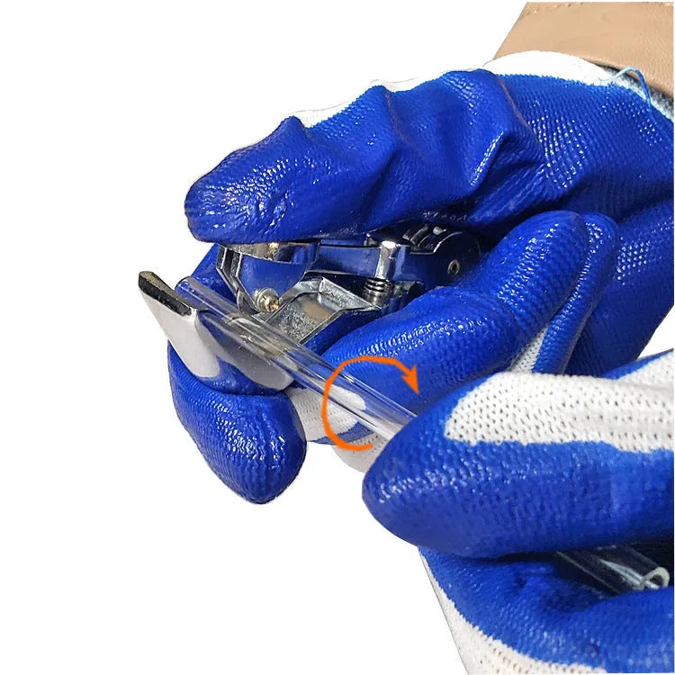 Zinc alloy glass tube cutter tool for cutting 45mm diameter glass rods and laboratory tubing