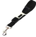 Pet car seat belt and leash in 220g mesh with 1.2m traction rope, available in black, red, blue, pink, sizes S to XL.