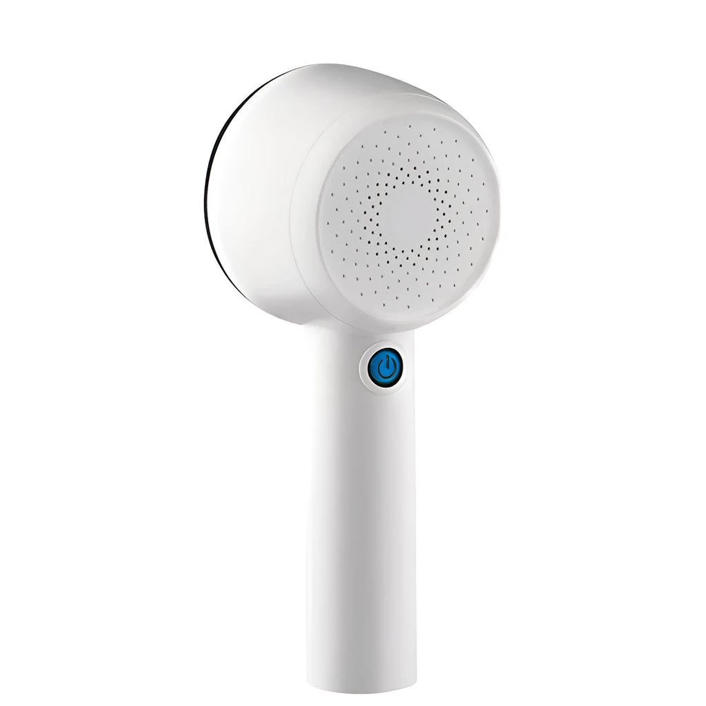 White rechargeable handheld clothes shaver and beater for jumpers